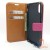    Apple iPhone X / XS - Cloth Leather Book Style Wallet Case with Strap